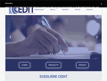 Tablet Screenshot of cedit.org