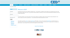 Desktop Screenshot of cedit.biz