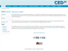 Tablet Screenshot of cedit.biz